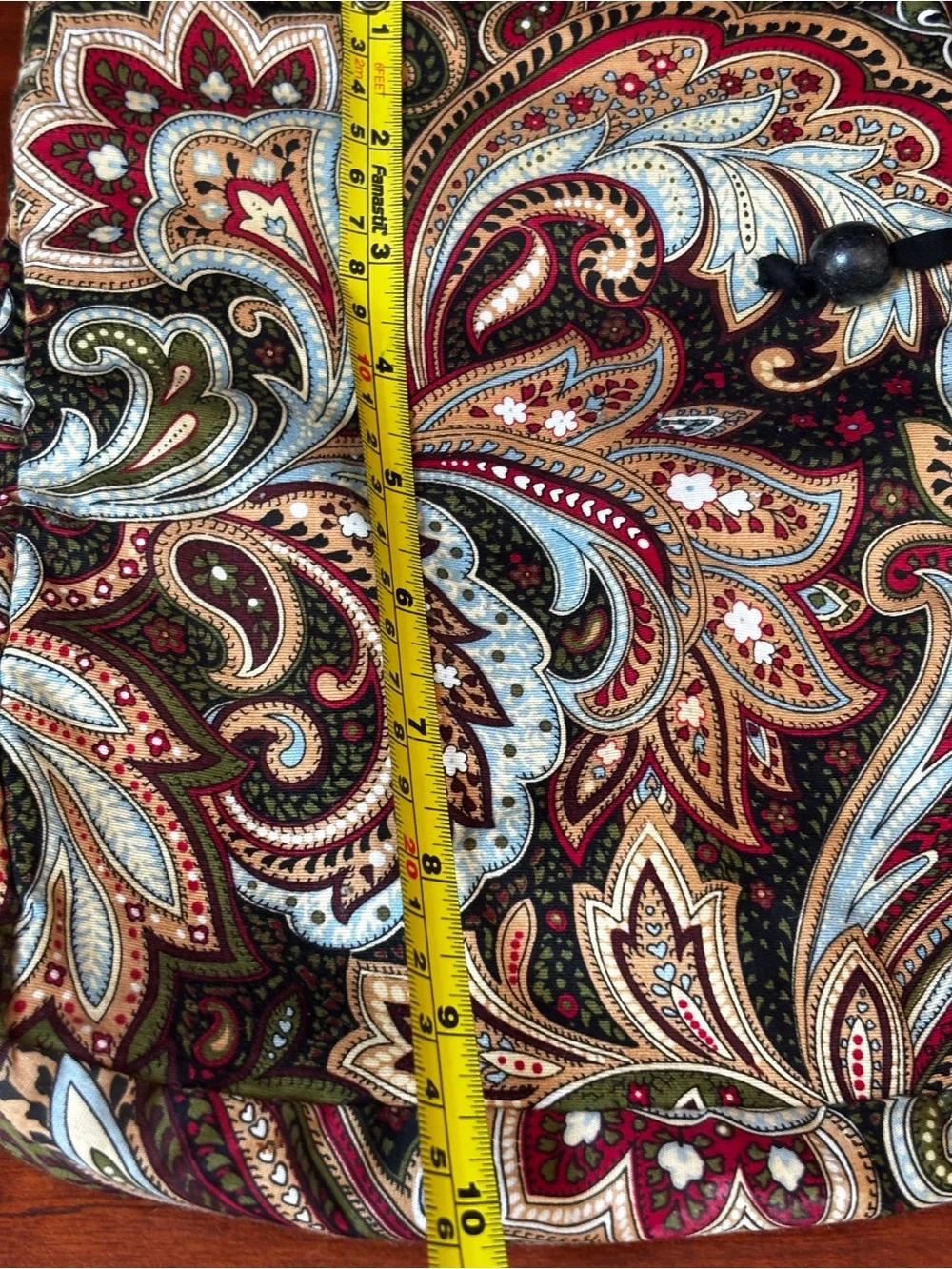 VTG Isabella journey patterned tapestry crossbody bag